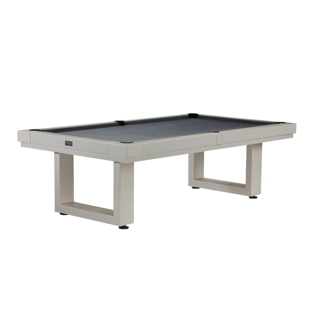 American Heritage Lanai Outdoor Pool Table In Oyster Grey - Image 2