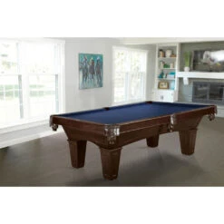 Brunswick Allenton Pool Table In Espresso -Game Series Store Brunswick Allenton Espresso Tapered Pool Table Game Room Spot