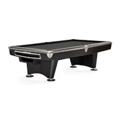 Brunswick Gold Crown VI Pool Table In Matte Black 34 Brunswick Gold Crown VI Pool Table In Matte Black -Game Series Store Brunswick Gold Crown VI Pool Table Matte Black in Charcoal Grey Game Room Spot