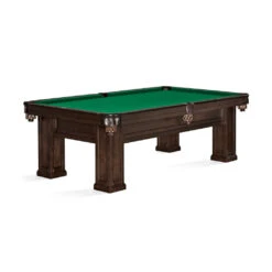 Brunswick Oakland II 8 Foot Pool Table -Game Series Store Brunswick Oakland Pool Table in Brunswick Green Game Room Spot