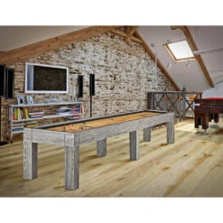 Brunswick Sanibel 12 Foot Shuffleboard Table -Game Series Store Brunswick Sanibel Shuffleboard Table display Game Room Spot