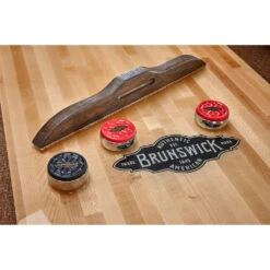 Brunswick Soho 12 Foot Shuffleboard Table 9 Brunswick Soho 12 Foot Shuffleboard Table -Game Series Store Brunswick Soho Shuffleboard Table pucks Game Room Spot