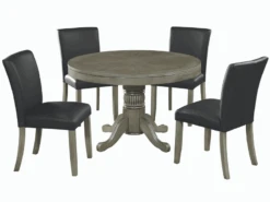 RAM Game Room 48" Game Table Set With 4 Game/Dining Chairs -Game Series Store CZ 820Americana5 11