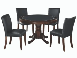 RAM Game Room 48" Game Table Set With 4 Game/Dining Chairs -Game Series Store CZ 820Americana5 4