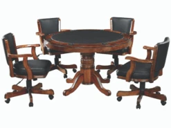 RAM Game Room 48" Game Table Set With 4 Swivel Game Chairs 18 RAM Game Room 48" Game Table Set With 4 Swivel Game Chairs -Game Series Store CZ 820Americana5 6 1d8e5afc d91d 4deb 867a 56f1af870b84