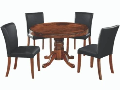 RAM Game Room 48" Game Table Set With 4 Game/Dining Chairs -Game Series Store CZ 820Americana5 7