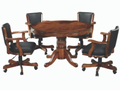 RAM Game Room 48" Game Table Set With 4 Swivel Game Chairs 19 RAM Game Room 48" Game Table Set With 4 Swivel Game Chairs -Game Series Store CZ 820Americana5 7 ee312ca3 7aa4 4003 ab2c 90080575f250