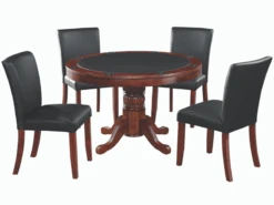 RAM Game Room 48" Game Table Set With 4 Game/Dining Chairs -Game Series Store CZ 820Americana5 8
