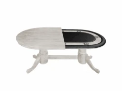 RAM Game Room 84" Texas Hold'em Game Table With Dining Top -Game Series Store Espresso Heritage 2 18.52.58