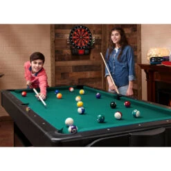 Fat Cat Original 3-in-1 Pockey Multi-Game Table -Game Series Store FatCat 3 In 1 Pockey Table Billiards Game Room Spot