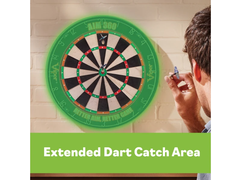 Viper AIM 360 Sisal Dartboard 5 Viper AIM 360 Sisal Dartboard - Image 3