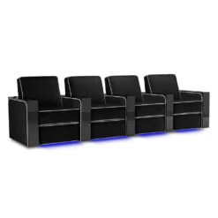 Valencia Naples Elegance Home Theater Seating -Game Series Store Valencia Naples Elegance Home Theater Seating Row 4