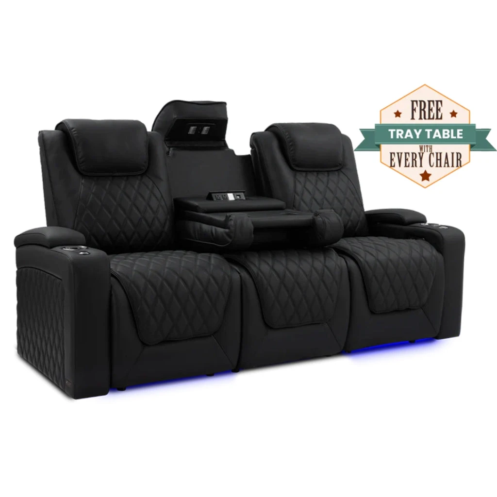 Valencia Oslo Luxury Console Edition Home Theater Seating 4 Valencia Oslo Luxury Console Edition Home Theater Seating - Image 2