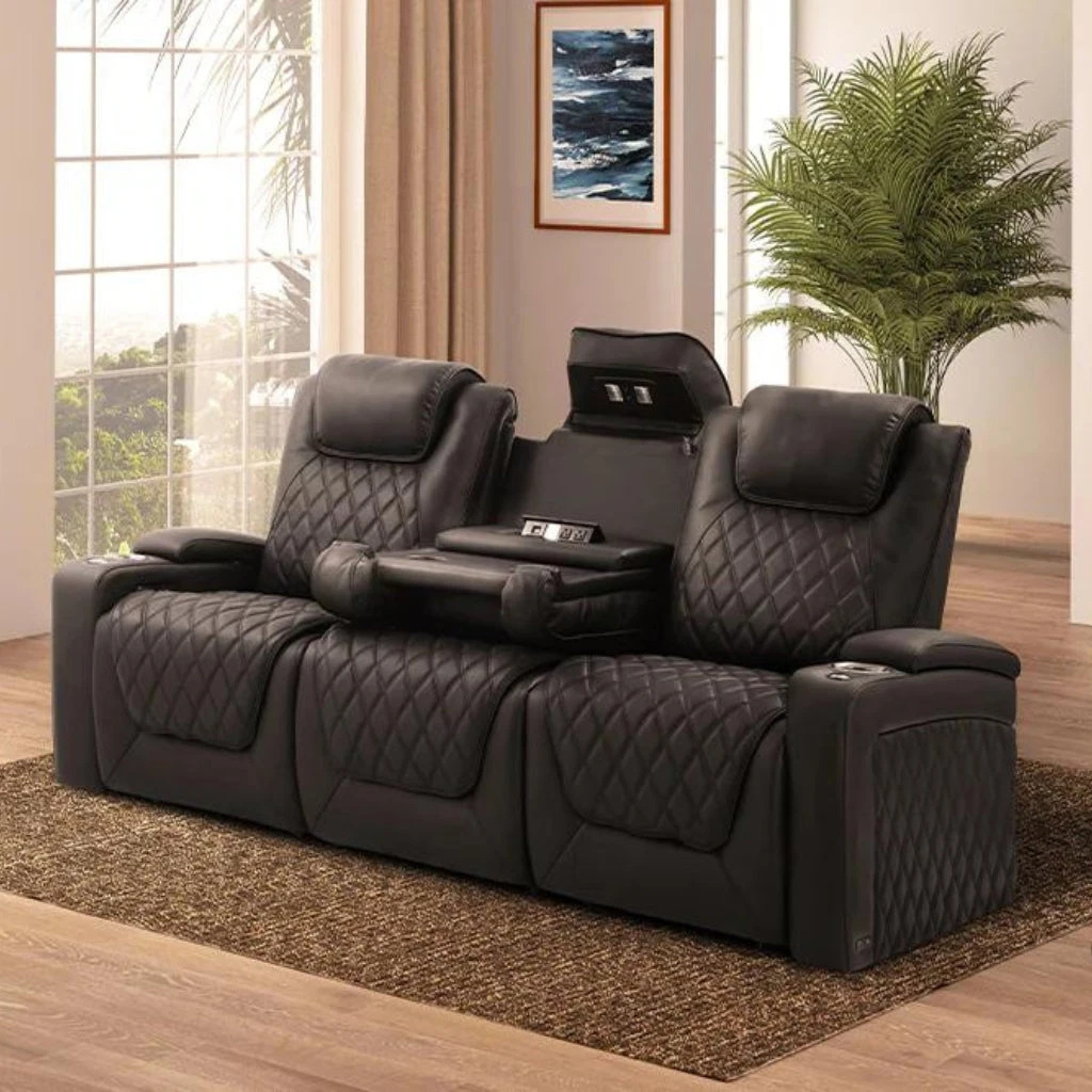 Valencia Oslo Luxury Console Edition Home Theater Seating 9 Valencia Oslo Luxury Console Edition Home Theater Seating - Image 7