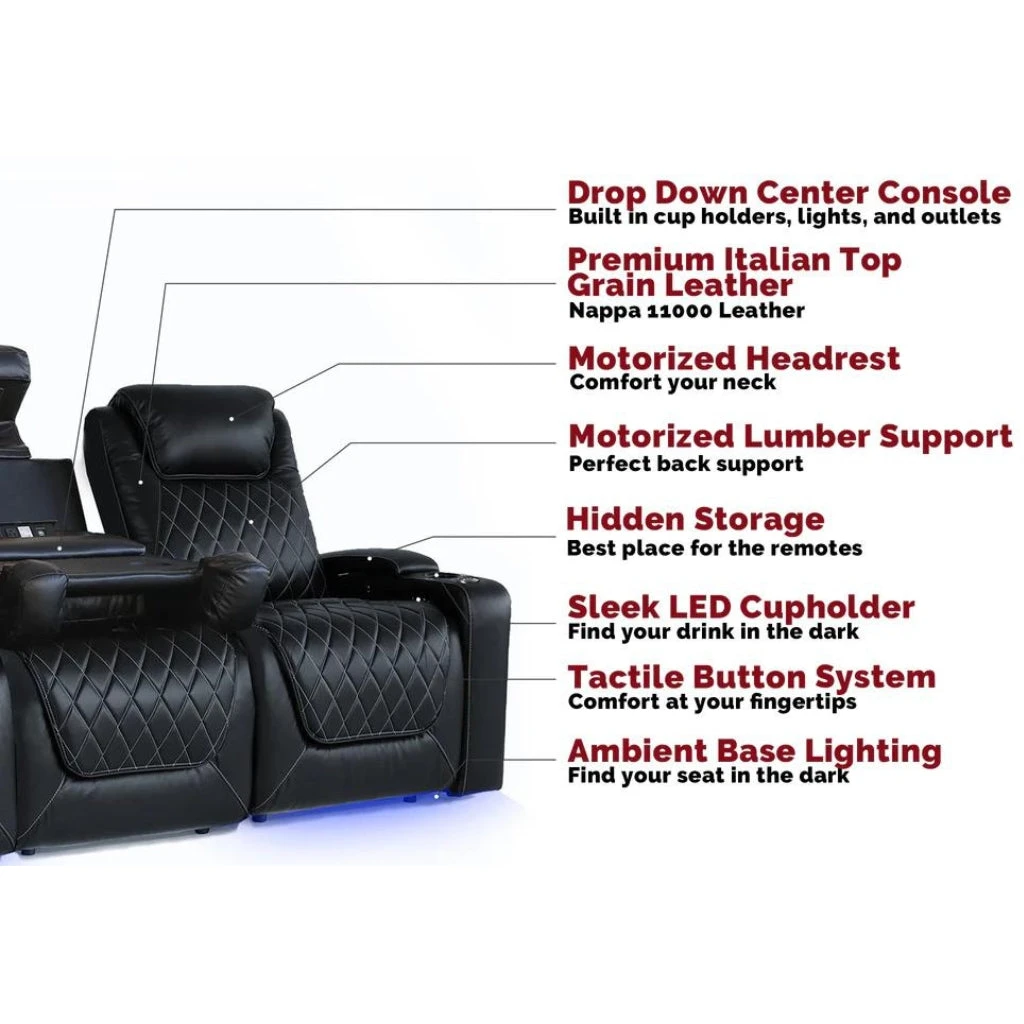 Valencia Oslo Console Edition Home Theater Seating 11 Valencia Oslo Console Edition Home Theater Seating - Image 9