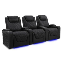 Valencia Oslo Luxury Home Theater Seating -Game Series Store Valencia Oslo Luxury Home Theater 3 Seats