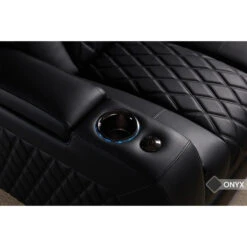 Valencia Tuscany Luxury Console Edition Home Theater Seating -Game Series Store Valencia Tuscany Console Home Theater Seating Cup Holder