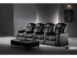 Valencia Tuscany Luxury Edition Home Theater Seating 13 Valencia Tuscany Luxury Edition Home Theater Seating -Game Series Store Valencia Tuscany Luxury 4Seat Onyx