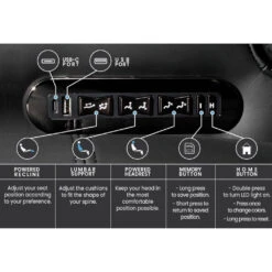 Valencia Tuscany Ultimate Edition Home Theater Seating -Game Series Store Valencia Tuscany Ultimate Edition Home Theater Seating Control