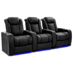 Valencia Tuscany Ultimate Edition Home Theater Seating -Game Series Store Valencia Tuscany Ultimate Edition Home Theater Seating Onyx Row 3