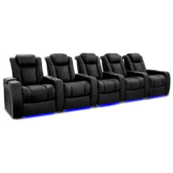 Valencia Tuscany Ultimate Edition Home Theater Seating -Game Series Store Valencia Tuscany Ultimate Edition Home Theater Seating Onyx Row 5