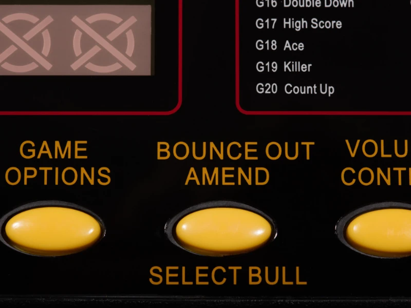 Arachnid Cricket Pro 800 Standing Electronic Dartboard 9 Arachnid Cricket Pro 800 Standing Electronic Dartboard - Image 7