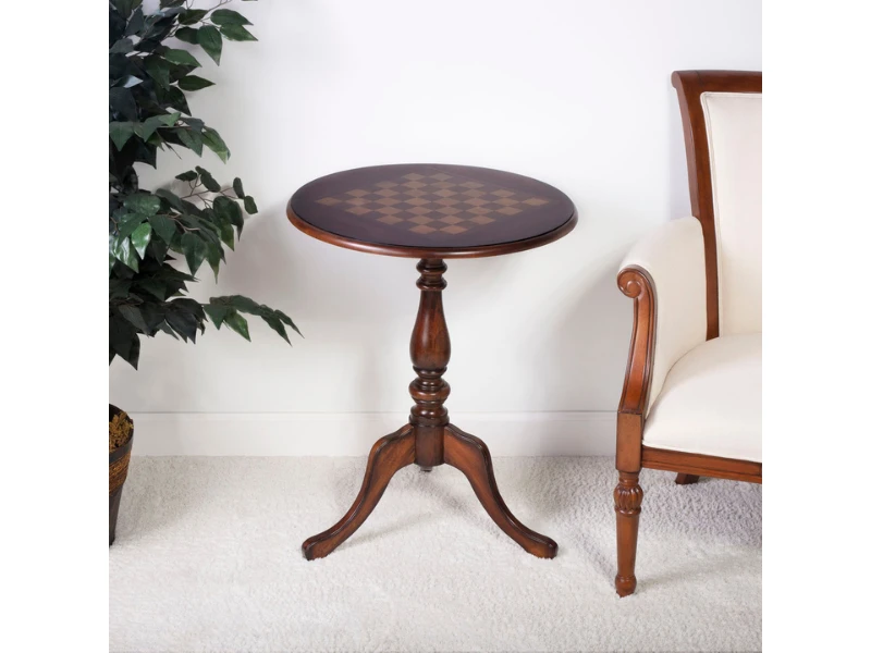 Butler Specialty Company Colbert 22" Round Pedestal Game Table 5 Butler Specialty Company Colbert 22" Round Pedestal Game Table - Image 3