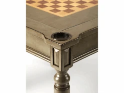 Butler Specialty Company Vincent Silver Satin Multi-Game Card Table -Game Series Store best butler specialty company vincent silver satin multi game card table