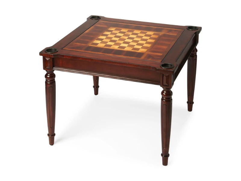 Butler Specialty Company Vincent Cherry Multi-Game Card Table 3 Butler Specialty Company Vincent Cherry Multi-Game Card Table