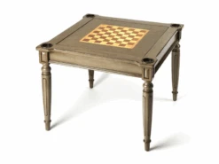 Butler Specialty Company Vincent Silver Satin Multi-Game Card Table