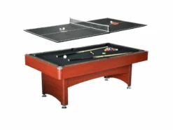 Hathaway Bristol 7 Foot Pool Table With Table Tennis Top