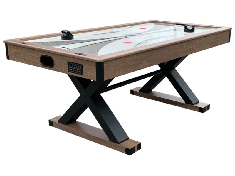Hathaway Excalibur 6 Foot Air Hockey Table With LED Scoring And Table Tennis Top 3 Hathaway Excalibur 6 Foot Air Hockey Table With LED Scoring And Table Tennis Top