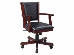 Hathaway Kingston 3-in-1 Poker Table With 4 Chairs -Game Series Store hathaway kingston 48 poker table with 4 arm chairs walnut