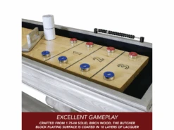 Hathaway Montecito 12-ft Shuffleboard Table 16 Hathaway Montecito 12-ft Shuffleboard Table -Game Series Store hathaway montecito 12 foot shuffleboard table free accessories