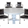 Hathaway Montecito Dining And Poker Table Set With 4 Chairs
