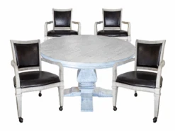 Hathaway Montecito Dining And Poker Table Set With 4 Chairs