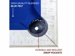 Hathaway Montecito 8-ft Pool Table -Game Series Store hathaway montecito 8 foot pool table corner