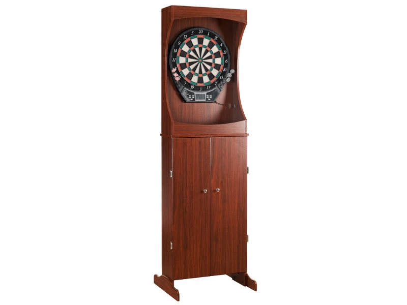 Hathaway Outlaw Bristle Dartboard And 81" Free-Standing Cabinet 3 Hathaway Outlaw Bristle Dartboard And 81" Free-Standing Cabinet