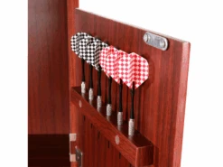 Hathaway Outlaw Bristle Dartboard And 81" Free-Standing Cabinet 10 Hathaway Outlaw Bristle Dartboard And 81" Free-Standing Cabinet -Game Series Store hathaway outlaw bristle dartboard and standing cabinet