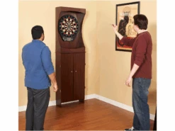 Hathaway Outlaw Bristle Dartboard And 81" Free-Standing Cabinet 11 Hathaway Outlaw Bristle Dartboard And 81" Free-Standing Cabinet -Game Series Store hathaway outlaw bristle dartboard and standing cabinet sale