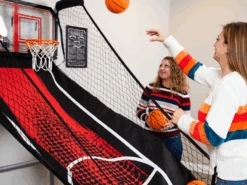 Hathaway Shot Pro Deluxe 81" Dual Basketball Arcade Game -Game Series Store hathaway shot pro deluxe 81 dual basketball