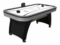 Hathaway Silverstreak 6 Foot Air Hockey Game Table With LED Scoring