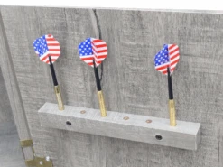 Hathaway Westwood Bristle Dartboard And 84" Free-Standing Cabinet 11 Hathaway Westwood Bristle Dartboard And 84" Free-Standing Cabinet -Game Series Store hathaway westwood bristle dartboard and free standing cabinet sale