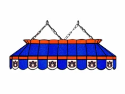 Imperial NCAA 40" Stained Glass Pool Table Lamp -Game Series Store imperial auburn university 40 stained glass pool table lamp