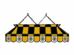 Imperial NHL 40" Stained Glass Pool Table Lamp -Game Series Store imperial boston bruins 40 stained glass pool table lamp