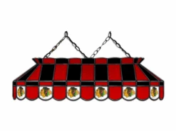 Imperial NHL 40" Stained Glass Pool Table Lamp -Game Series Store imperial chicago blackhawks 40 stained glass pool table lamp