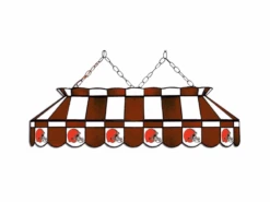 Imperial NFL 40" Stained Glass Pool Table Lamp -Game Series Store imperial cleveland browns 40 stained glass pool table lamp