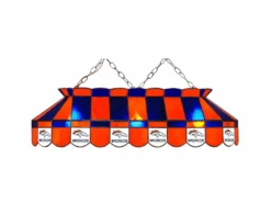 Imperial NFL 40" Stained Glass Pool Table Lamp -Game Series Store imperial denver broncos 40 stained glass pool table lamp
