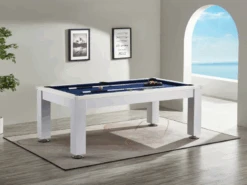 Imperial Esterno 7' Outdoor Pool Table With Dining Top Bundle