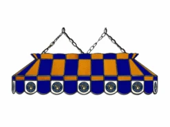 Imperial MLB 40" Stained Glass Pool Table Lamp -Game Series Store imperial milwaukee brewers 40 stained glass pool table lamp